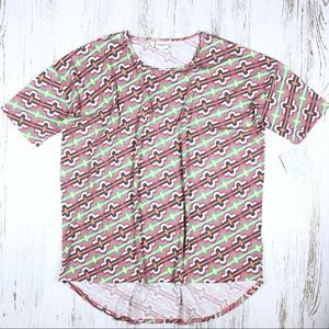 NWT LulaRoe Irma 2XL Rainbow Multi-Color Top Tunic